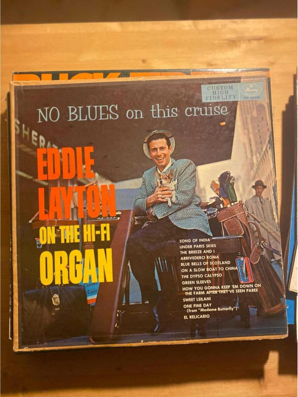 Eddie Layton – No Blues On This Cruise Vintage 33rpm VG+ AB24